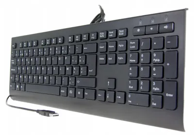 Produktbild von Medion KB-313U Kabelgebundene Tastatur AZERTY Schwarz