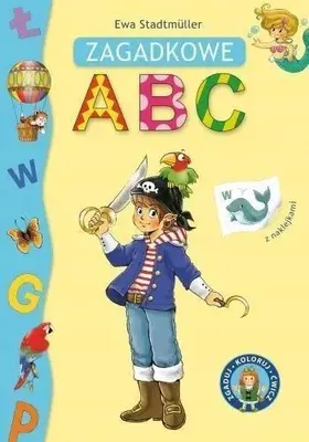 Zdjęcie produktu dla Zagadkowe ABC - Ewa Stadtmller