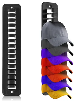 Obrázek produktu pro Solidchoice - 2 kusy samolepicích držáků na klobouky pro montáž na zeď