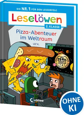 Produktbild von Leselöwen 2. Klasse - Pizza-Abenteuer im Weltraum