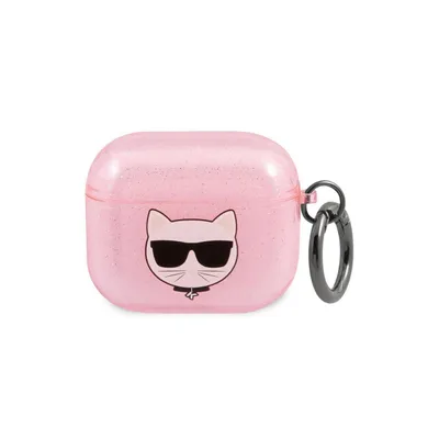 Image de Karl Lagerfeld Kla3Uchgp Airpods 3Cover Różowy/Pink Glitter Choupette