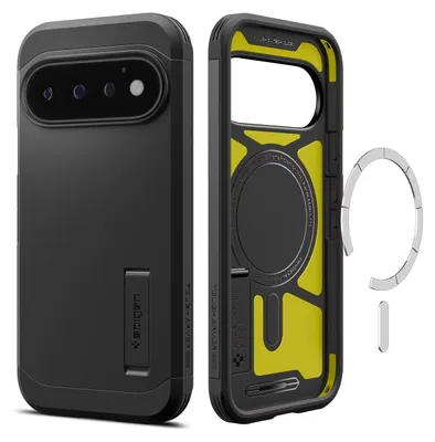 Productafbeelding van Spigen Tough Armor Backcover MagSafe voor de Google Pixel 11 Pro - Black