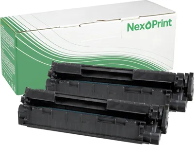 Produktbild von Toner kompatibel zu HP Q2612AD 12A schwarz LaserJet 1018 1015 1012 1010 Canon i-SENSYS LBP-3000