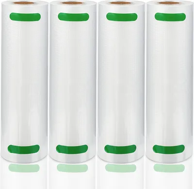 Obrázek produktu pro TolleTour 2x-8x vakuové role vakuové sáčky 20 x 600 cm vakuová fólie vakuová fólie vakuová svářečka + sáček - 4x vakuové role