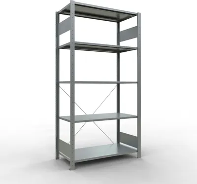 Produktbild von SCHULTE Regal MULTIplus150 12750 Grund 2.000x1.000x500mm 5Böden vz