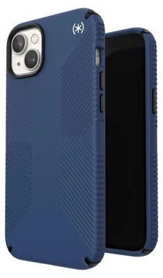 Obrázek produktu pro Speck Presidio2 Grip - Protiskluzový kryt pro iPhone 15 Plus / 14 Plus (Přímořská modrá / Černá / Bílá)