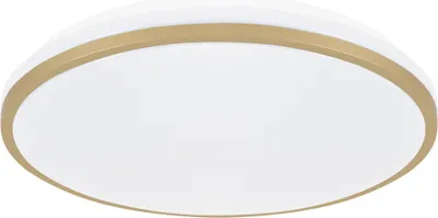 Obrázok produktu pre Stropný plafón moderný bielo-zlatý okrúhly Ø33cm neutrálna farba LED 18W LINUS Struhm