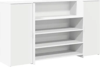 Produktbild von Empfangstresen Weiß 180 x 50 x 103,5 cm Holzwerkstoff