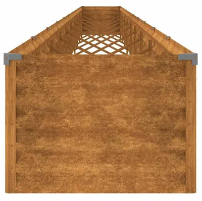 Produktbild von vidaXL Hochbeet 960x50x36 cm Cortenstahl