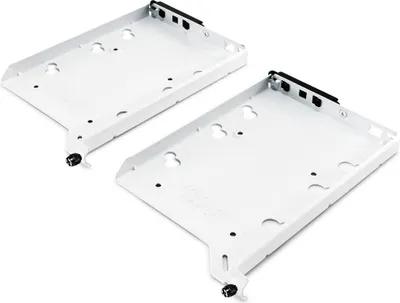 Zdjęcie produktu dla Fractal Design FD-ACC-HDD-A-WT-2P, Uniwersalne, Uchwyt montażowy dysku twardego, Biały, 3.5", 1 szt., 37 mm