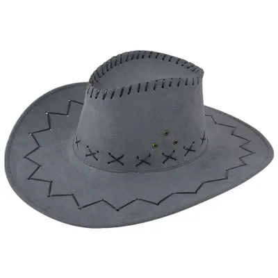 Produktbild von Cowboy Hut Westernhut Grau