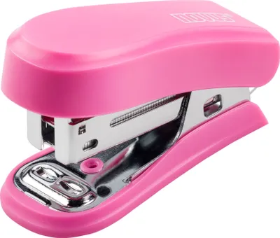 Produktbild von Novus Heftgerät Mini, bis 12 Blatt pink, im Blister