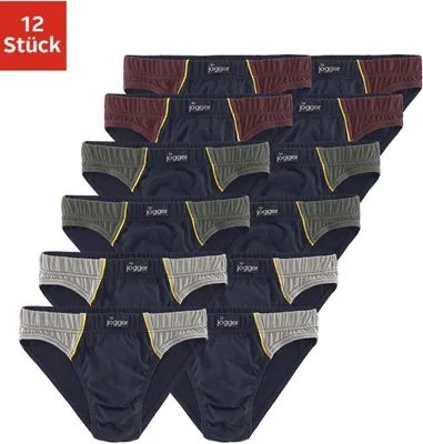 Produktbild von LE JOGGER Slip 12 er-Pack marine Größe 9