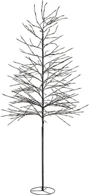 Produktbild von Sirius LED-Baum Alex Tree 480 LED warmweiß außen 210 cm braun beschneit