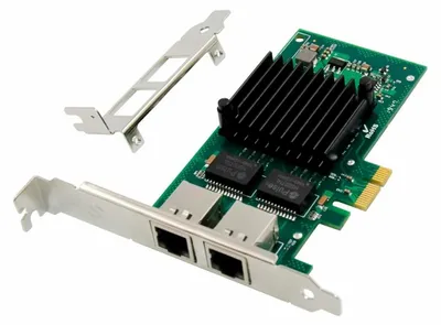 Imagen del producto de Microconnect MC-PCIEX1-I350-T2, interno, cable, PCI Express, Ethernet, multicolor