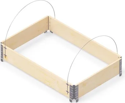 Produktbild von NOOR upyard™ Bögen für Hochbeete, Set von 2 Stück mit Befestigungen