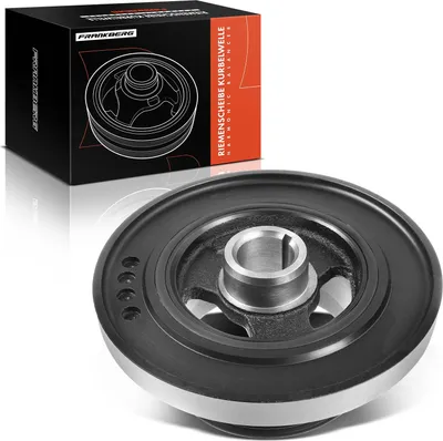 Image de Frankberg 1x Poulie de vilebrequin pour BMW E46 E60 E39 E61 E65 X3 E83 X5 E53 Z4 E85 M54