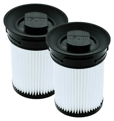 Produktbild von AllSpares HEPA-Filter (2 St.) geeignet für Miele TriFlex HX1, HX2, HX-FSF, HX FSF 2, HX-FSX, Triflex HX1 Cat&Dog, Triflex HX1 Pro, Triflex HX2 Facelift, 11289902, 11385020, 41996704EU1 | Ø 70/82 x 112 mm