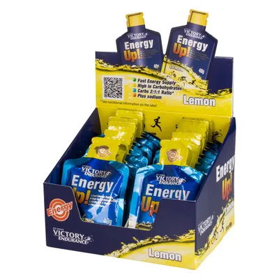 Produktbild von Victory Endurance Energy Up 40gr X 24 Gels Lemon Lemon