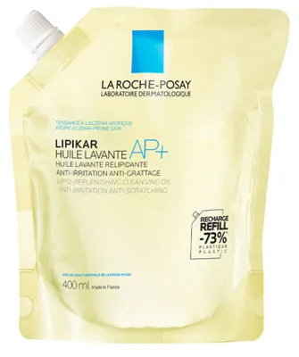 Productafbeelding van LRP Lipikar AP+ Herstellende Reinigingsolie - Navulverpakking 400ml