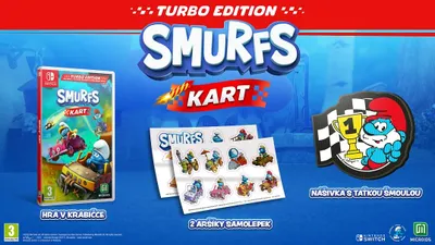 Obrázek produktu pro Smurfs Kart Turbo Edition (Switch)