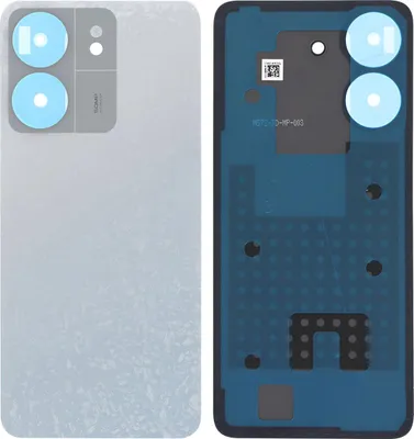Image de Clappio, Xiaomi Redmi 13C 4G Couvercle de batterie avec adhésif intégré, blanc