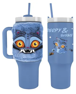 Zdjęcie produktu dla KPop Demon Hunters Derpy Kubek termiczny z pluszowym pokrowcem