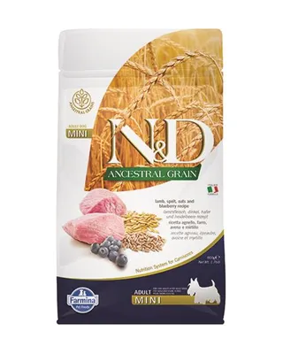Immagine prodotto di Farmina N&D 800g Adult Mini Lamm, Dinkel, Hafer, Heidelbeere