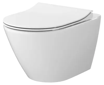 Obrázok produktu pre Závesné WC set ECO bez splachovacieho kruhu vr. WC dosky SZCZ1001680637