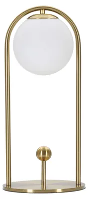 Produktbild von Kizhi - Tischlampe, Mattweiß, 1 Glühbirne benötigt