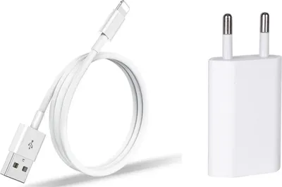 Immagine prodotto di Cavo di ricarica + adattatore di rete per iPhone 5 6 7 8 11 12 13 Mini X Xs Xr Xs Max iPad Plus
