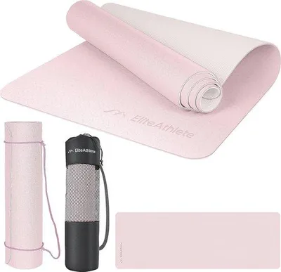 Produktbild von Antirutsch-Yogamatte, 183x61x0,6 cm, mit Tragetasche