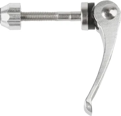 Produktbild von Sattelklemmbolzen mit Schnellspanner, silber, Alu-Hebel