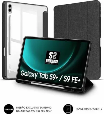 Immagine prodotto di Subblim Clear Shock Case per Samsung S9+/ FE 12.4" Tablet / Nero