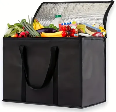 Obrázok produktu pre Skladacia chladiaca taška 35 L, Veľká, na pikniky, kempovanie, BBQ, vonkajšie aktivity