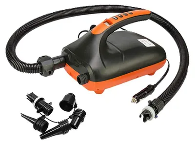 Produktbild von Elektrische Luftpumpe - SUP Pumpe 20 PSI - Automatische Abschaltung - Schwarz