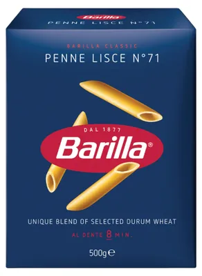 Produktbild von Barilla 10006302, Penne, Kurze Nudeln, 500 g, 8 min, CE