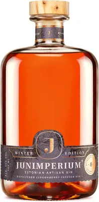 Produktbild von Junimperium Winter Edition Gin 43% vol. (1 x 0,7 l) | Artisan Gin aus Estland mit warm-würzigem Geschmack