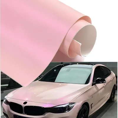Produktbild von Autofolie Rosa Chamäleon Hellrosa Lila 100 x 152 cm PVC Wasserfest Selbstklebend