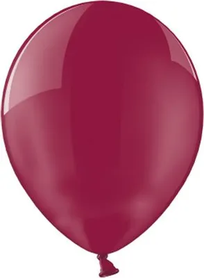 Obrázek produktu pro Balónky 27 cm, křišťálově burgundské (1 balení / 100 kusů)