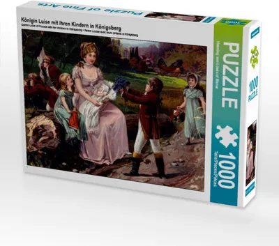 Produktbild von Calvendo Königin Luise mit ihren Kindern in Königsberg 1000 Teile Puzzle quer 640x480mm, von Löwis of Menar Henning; 7372528