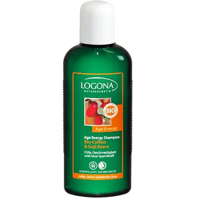 Produktbild von LOGONA Revitalisierendes AGE ENERGY Shampoo mit Bio-Coffein für geschwächtes Haar