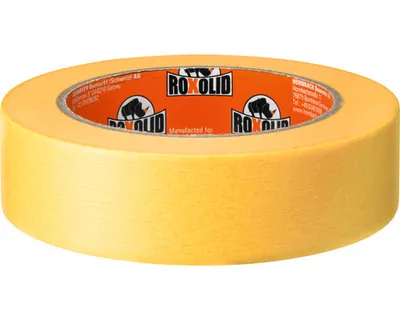 Produktbild von ROXOLID Fineline Tape Kreppband Washitape gold 30 mm x 50 m