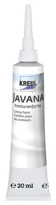 Image de Kreul Javana Peinture sur soie blanche 20 ml 1 pcs