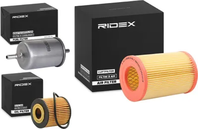 Produktbild von RIDEX Filterset Inspektionspaket Filtersatz für SMART CITY-COUPE (450) FORTWO Coupe (450) CABRIO (450) FORTWO Cabrio (450)