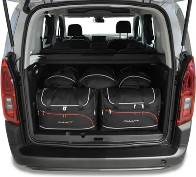 Zdjęcie produktu dla Torby do bagażnika CITROEN BERLINGO M 2018+ 5szt KJUST