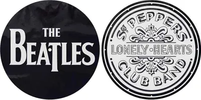 Obrázok produktu pre The Beatles Drop T Logo & Sgt Pepper Drum Slipmat