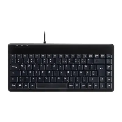 Produktbild von Perixx PERIBOARD-409DEH USB Keyboard German, QWERTZ Black USB port