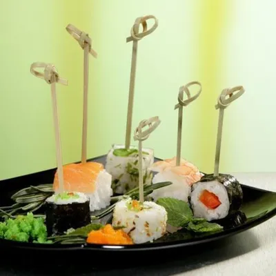 Produktbild von Fingerfood - Picker "pure" 6 cm "Knoten"