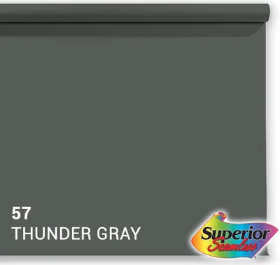 Productafbeelding van Hoogwaardige papieren achtergrond, 2,72 m x 11 m - Thunder Grey (57)